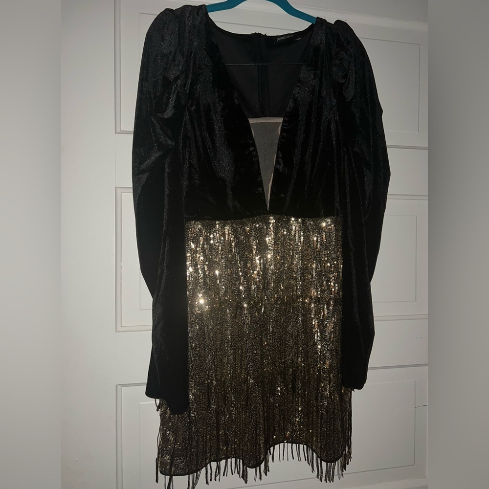 Beautiful holiday sequin dress